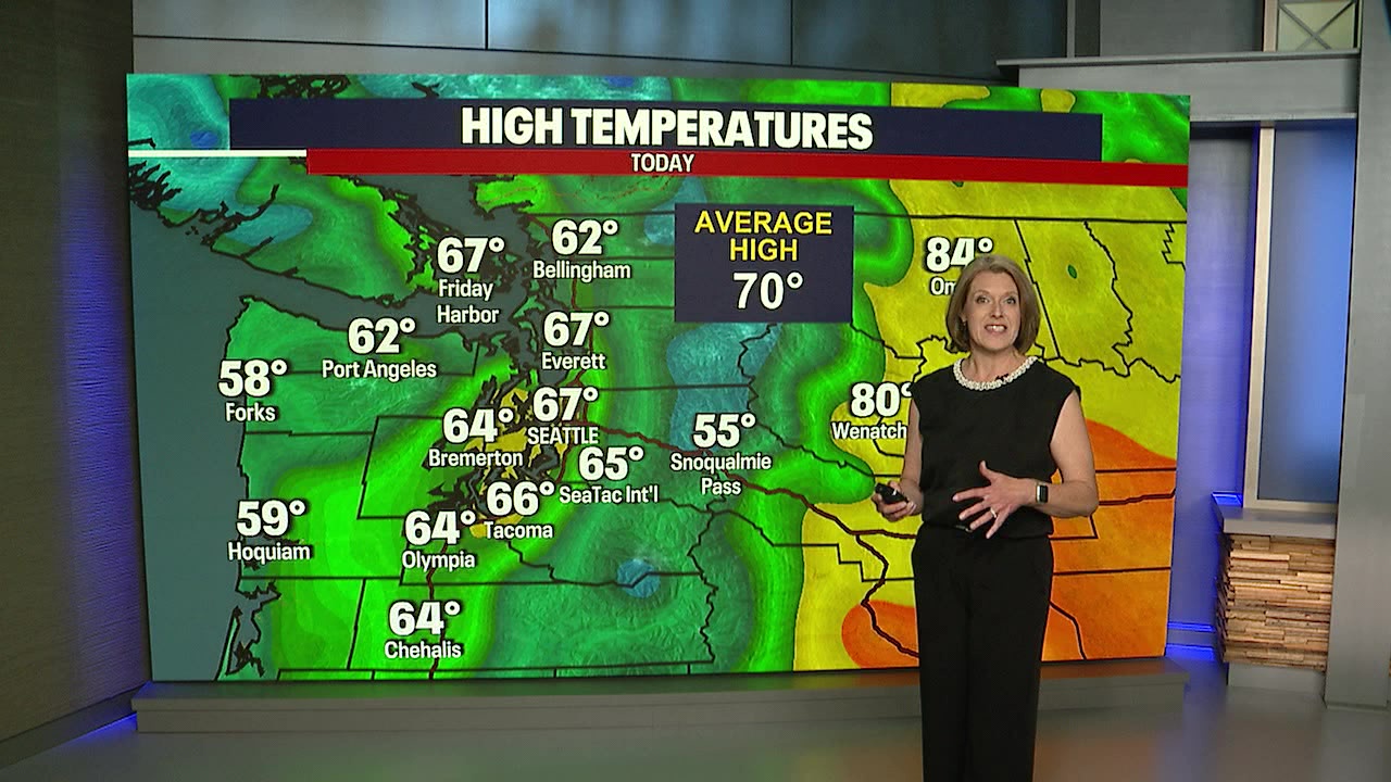 Seattle weather: Sunny skies into Friday