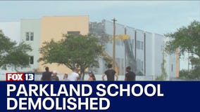 Parkland school where 2018 mass shooting happened demolished