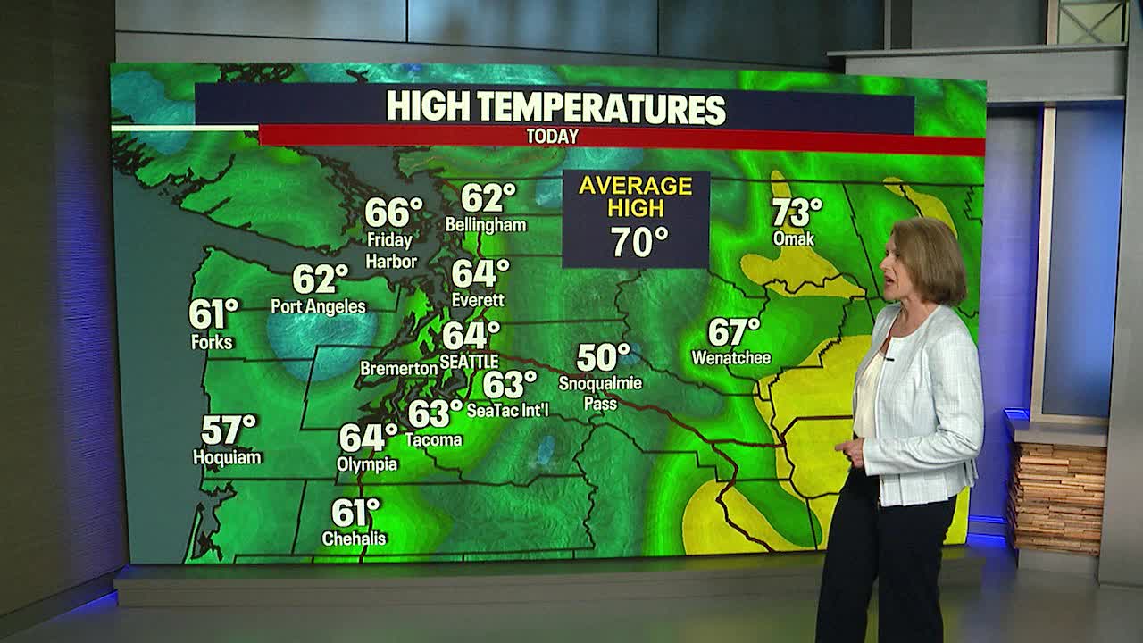 Seattle weather: Some thunderstorms possible Father's Day weekend