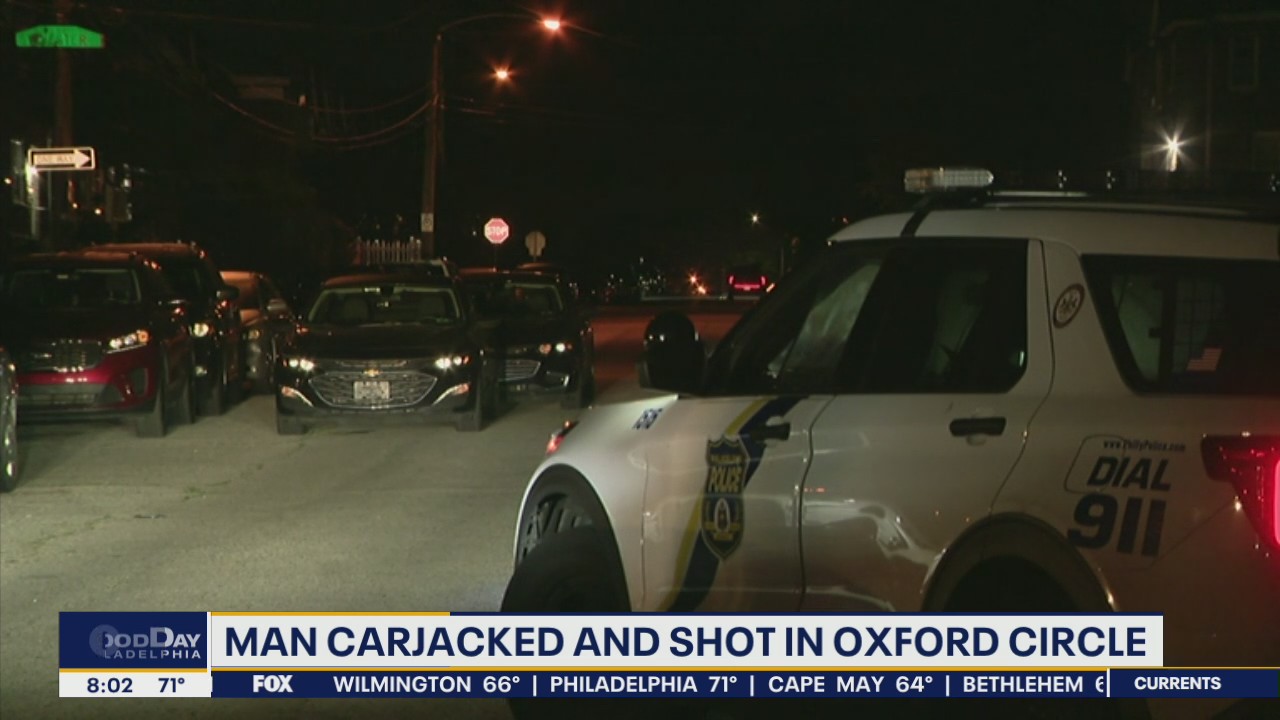 Man carjacked and shot in Oxford Circle