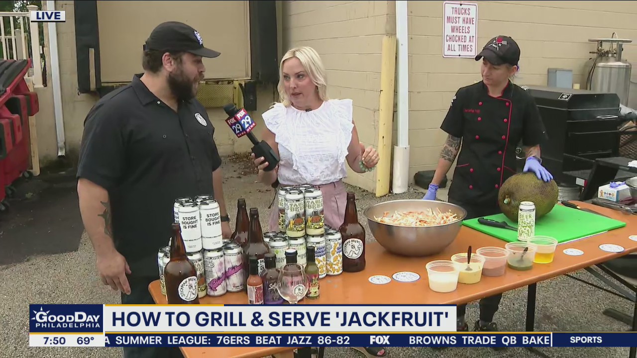 How to grill and serve jackfruit