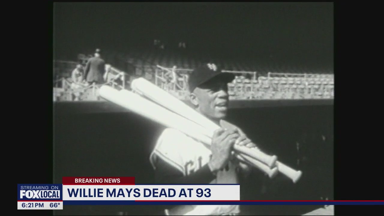 MLB legend Willie Mays dead at 93