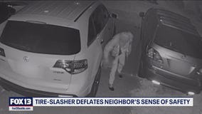 Seattle tire-slasher deflates neighborhood's sense of safety