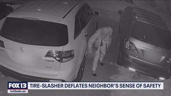 Seattle tire-slasher deflates neighborhood's sense of safety