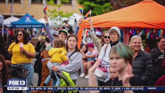 Getting ready for Everett Pride 2024