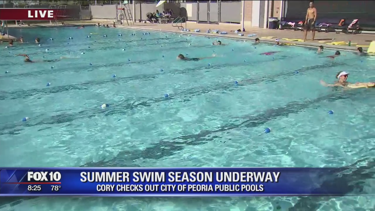 Summer swim season underway in the valley