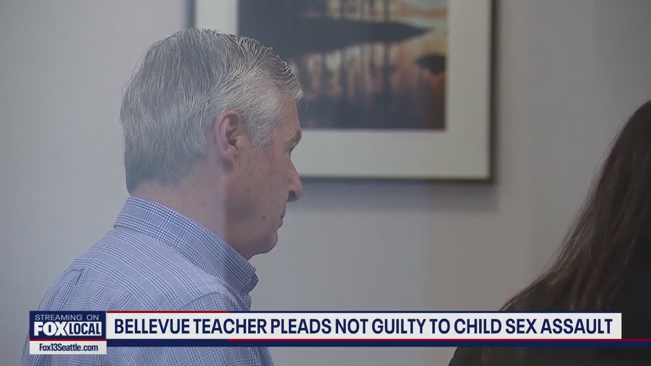 Bellevue teacher pleads not guilty to child sex assault | FOX 13 Seattle