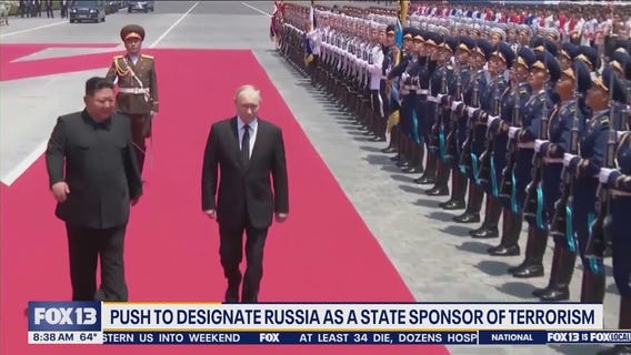 US push to designate Russia as a state sponsor of terrorism