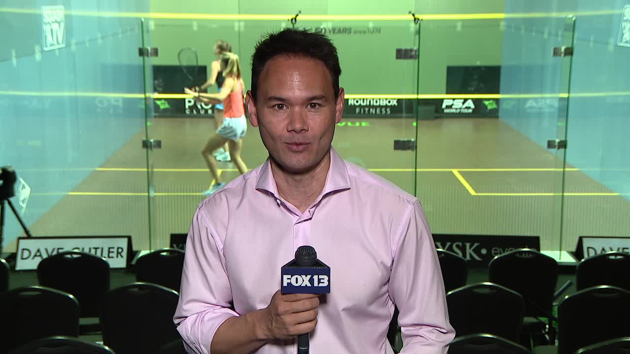 PSA World Tour Championships in Bellevue this week and next year with best squash players in world