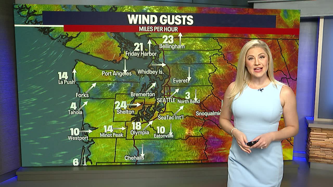 Seattle weather: Morning clouds to sunshine and 70s Monday