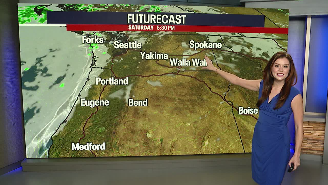 Seattle weather: Morning clouds and warm temperatures Saturday