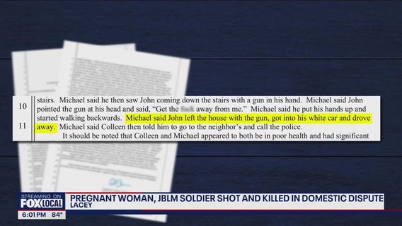 Pregnant woman, JBLM soldier killed in Lacey shooting; suspect arrested