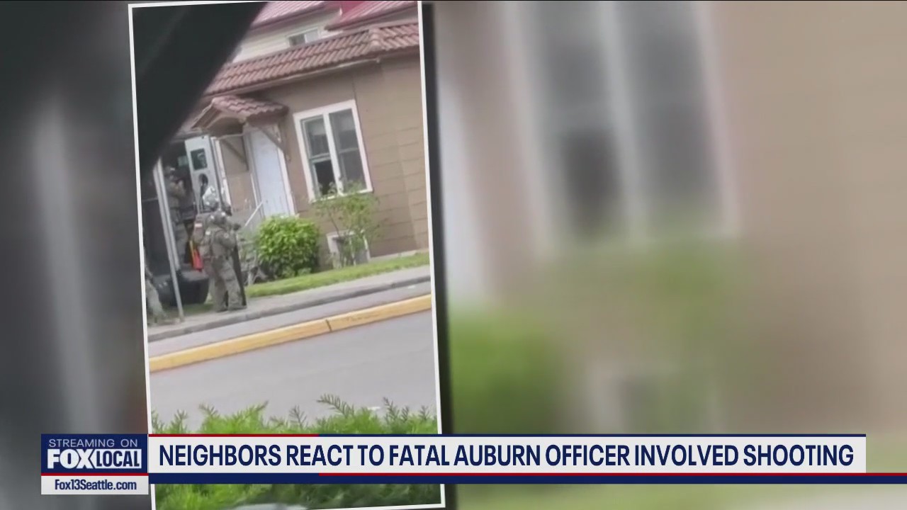 Neighbors react to fatal Auburn officer involved shooting