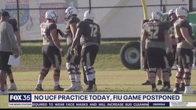NO UCF practice on Thursday; FIU game postponed