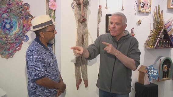 Dupree Gallery: Local 'dumpster diver' creates art out of objects people have thrown away