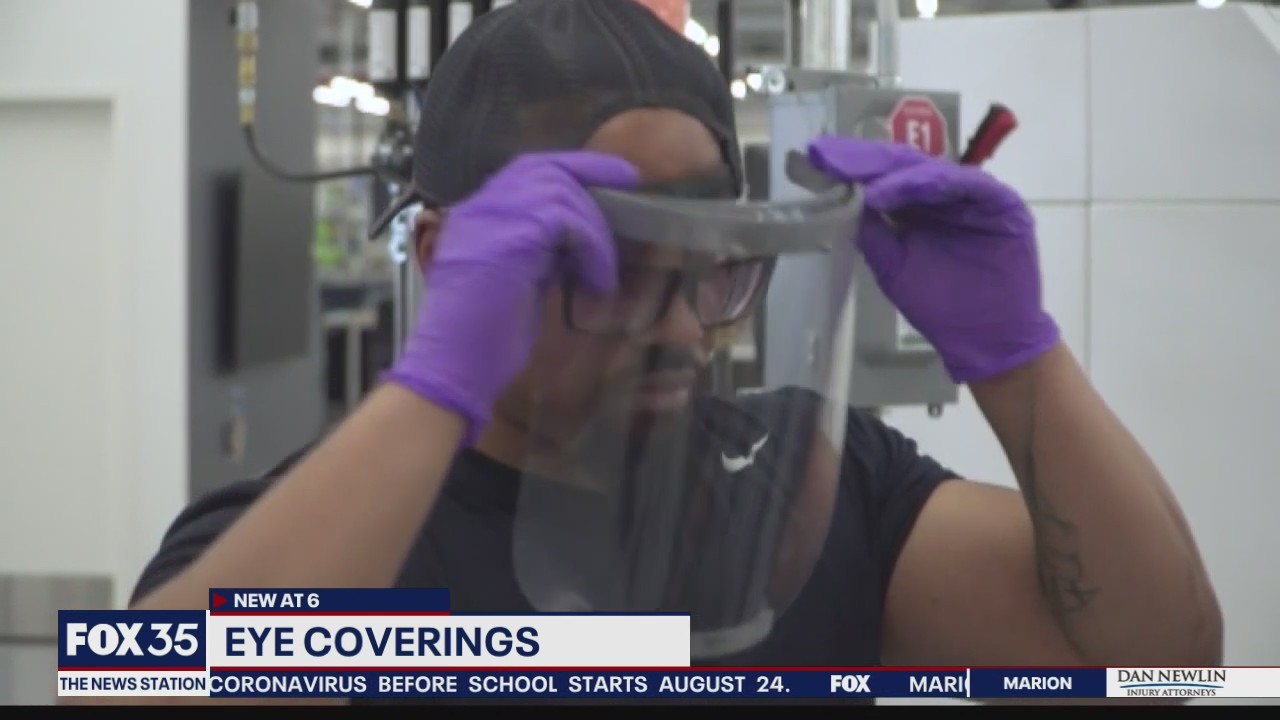Dr. Fauci recommends eye protection