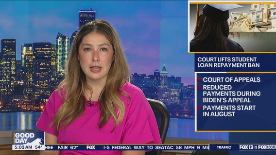 Court lifts student loan repayment ban
