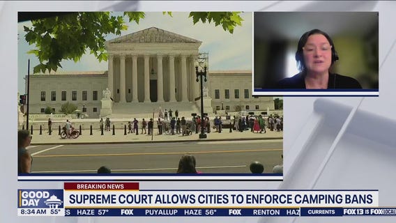 Supreme Court allows cities to enforce camping bans