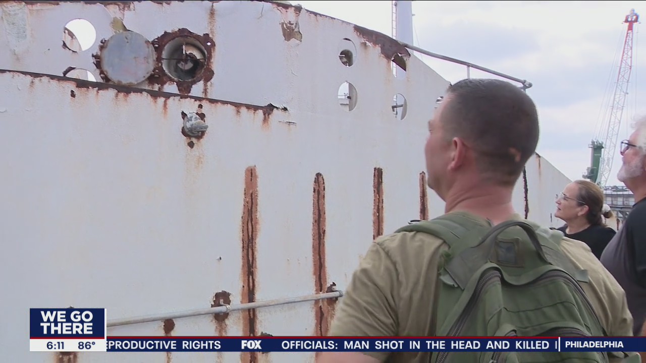 N.J. officer tours landmark that gave him inspiration during COVID battle