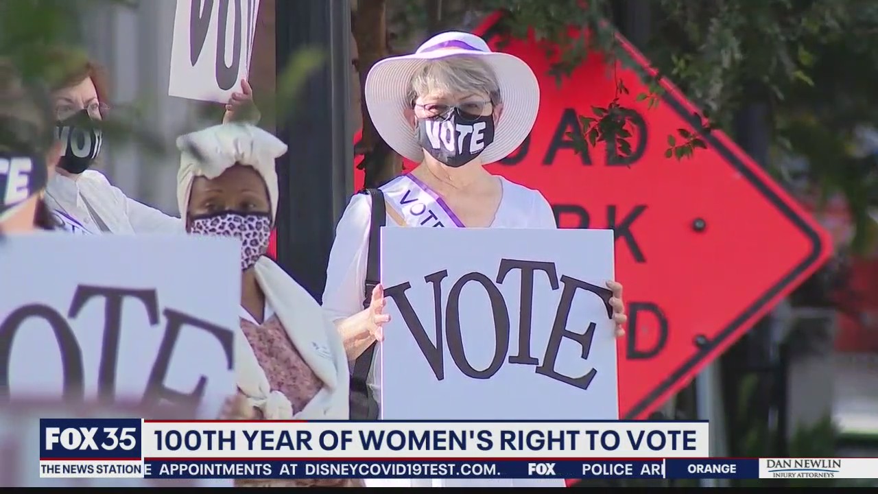 100th year of women's right to vote
