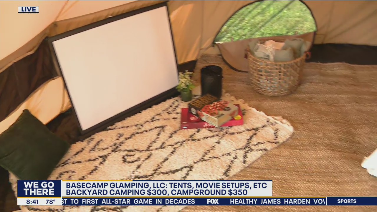 Basecamp Glamping, LLC, will bring the camp to you