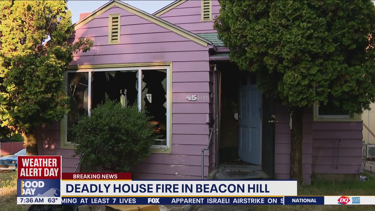 Deadly house fire in Seattle's Beacon Hill neighborhood