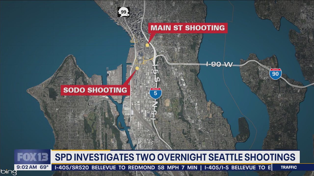 Seattle Police investigating multiple overnight shootings | FOX 13 Seattle