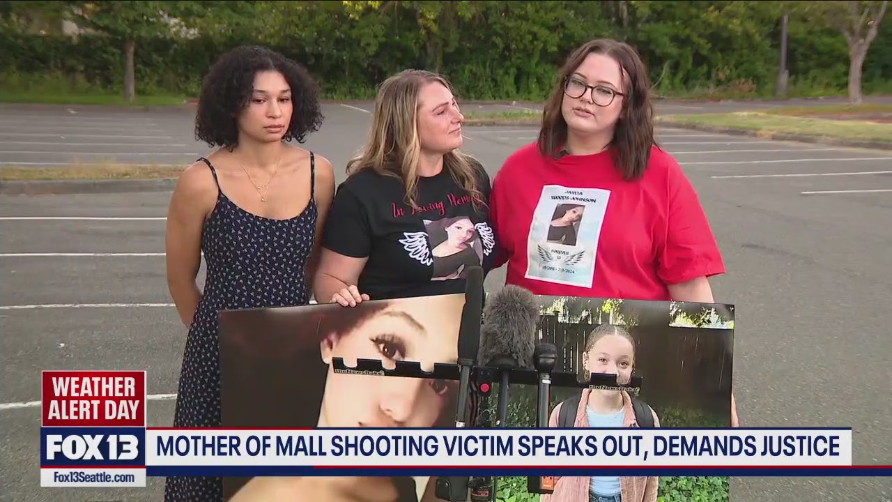 Mother of WA mall shooting victim speaks out, demands justice