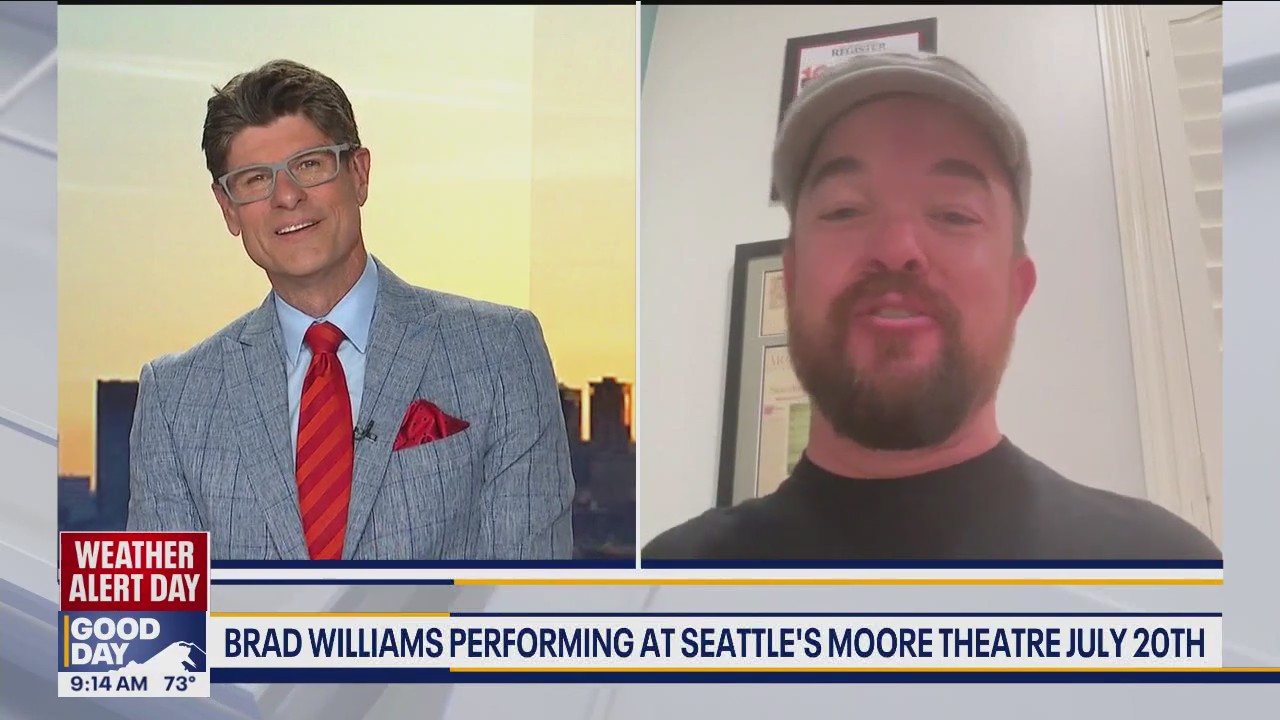 Comedian Brad Williams joins Good Day Seattle to discuss his upcoming Seattle show