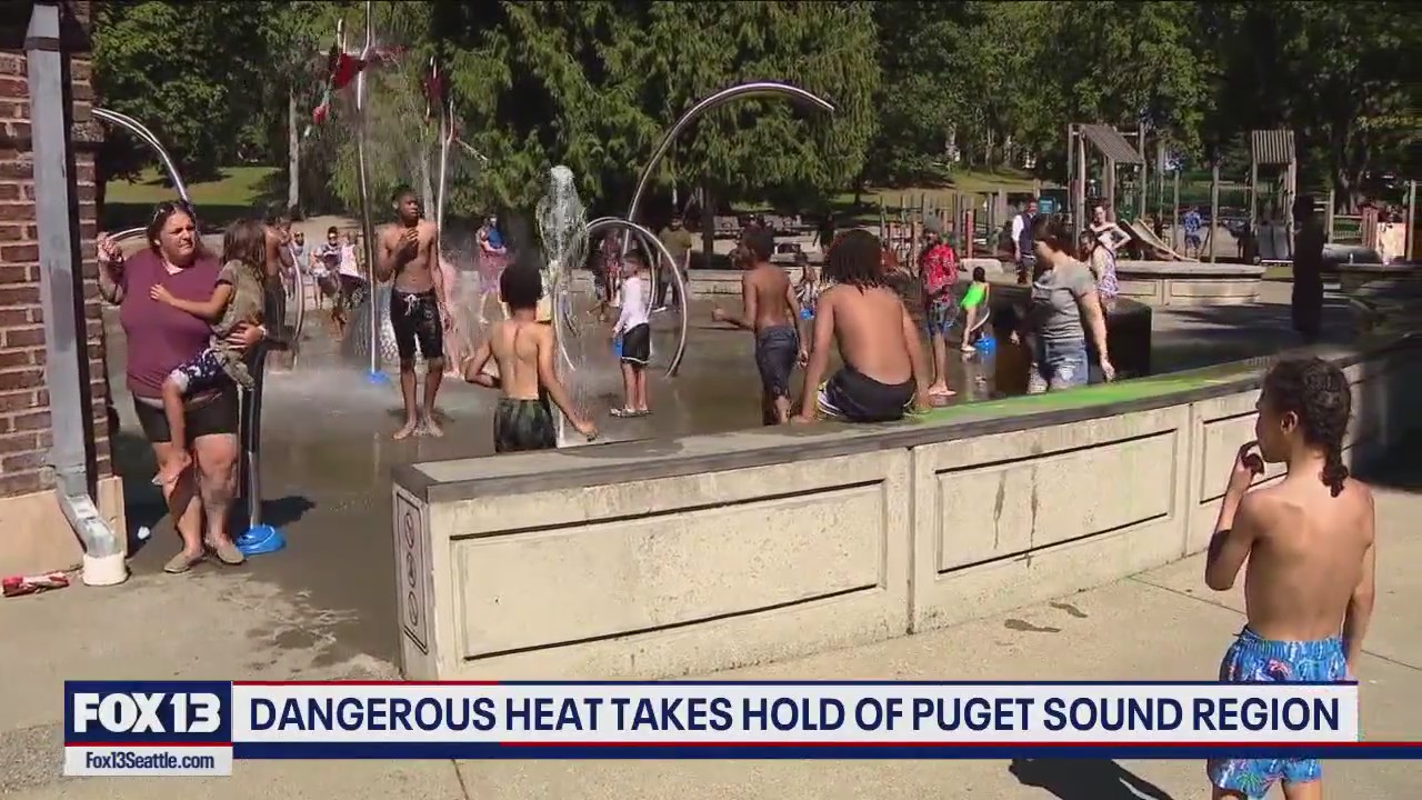 Heatwave takes hold of Puget Sound region