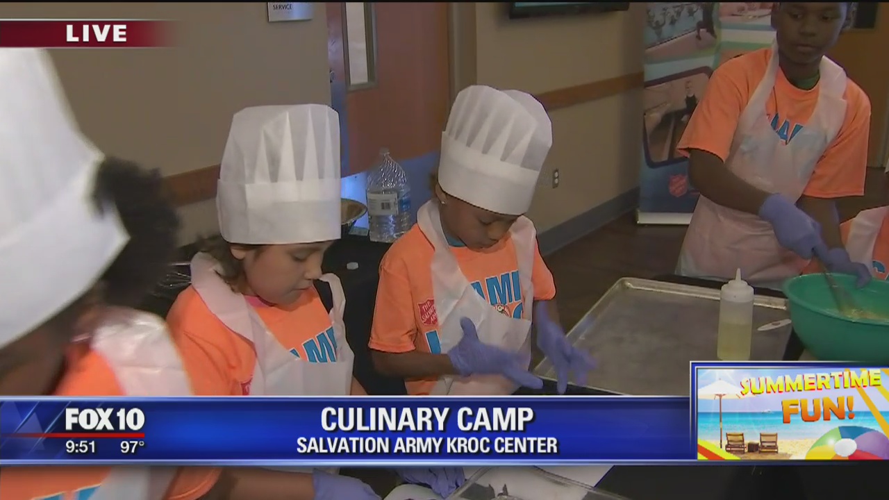 Salvation Army Culinary Camp