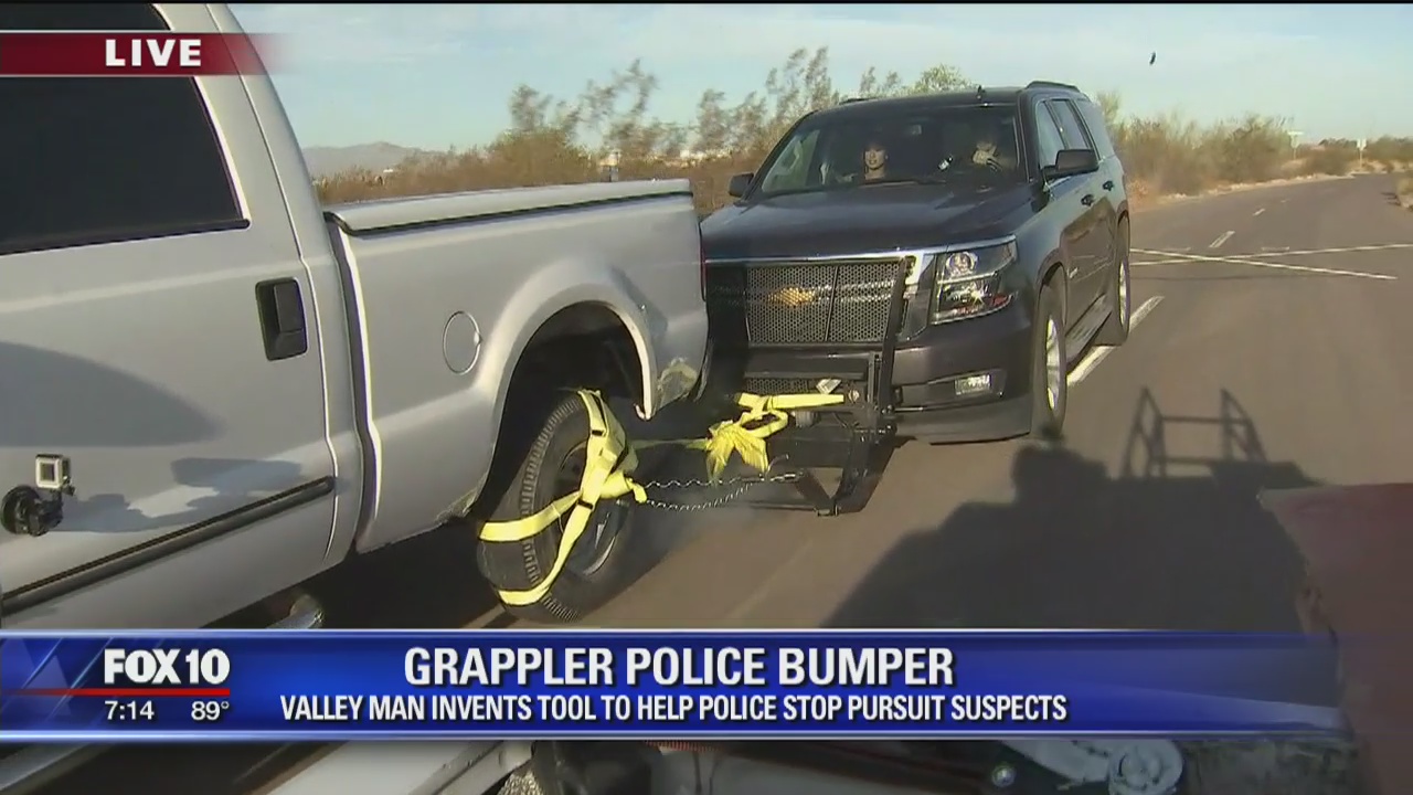 Live Demo: Grappler police bumper | FOX 10 Phoenix