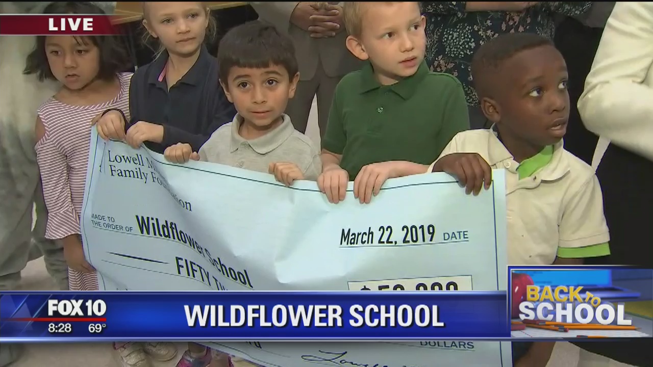 Back to school: Wildflower Elementary School