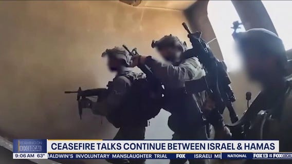 Ceasefire talks between Israel and Hamas