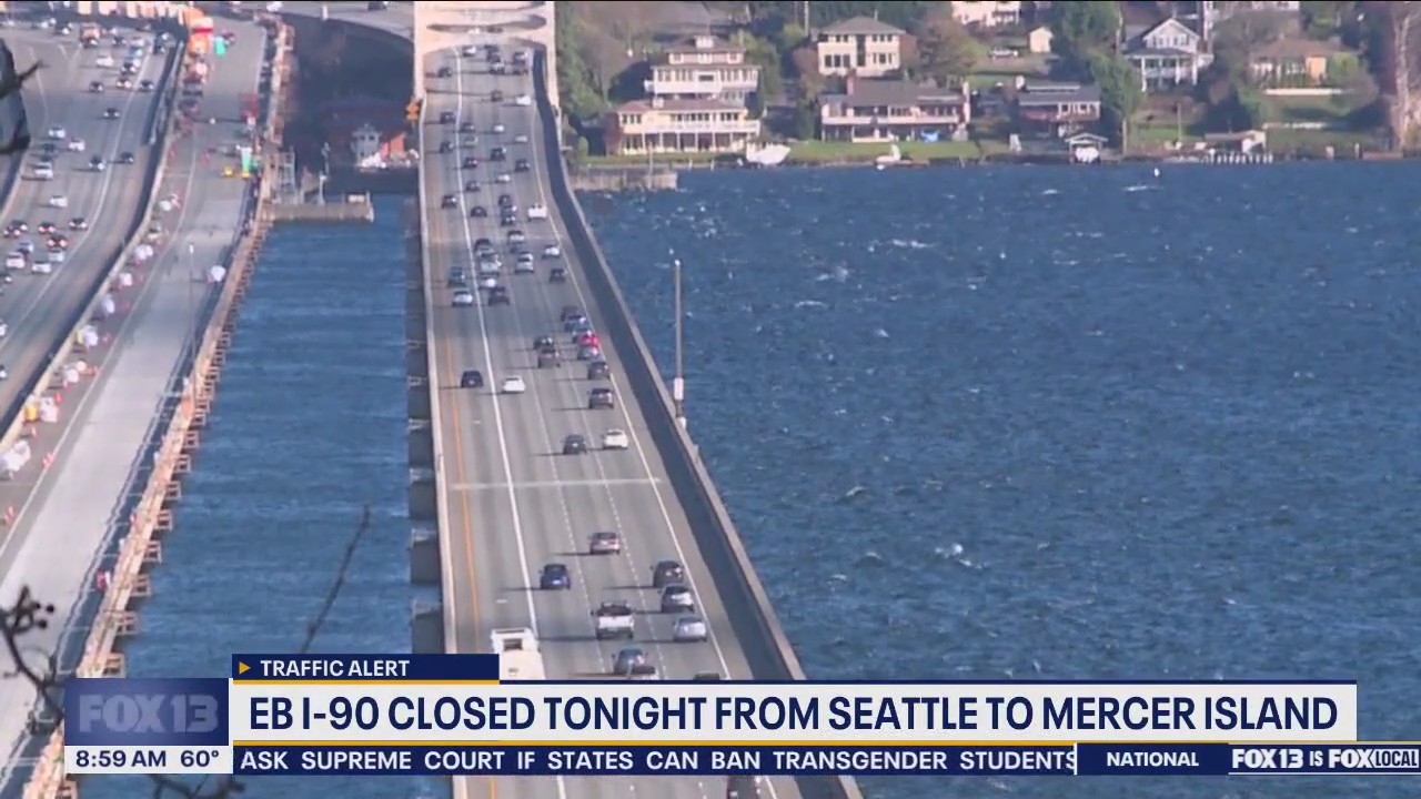 Major road closures planned for this weekend