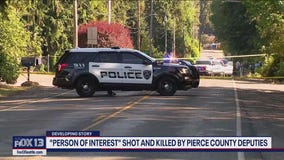 Man shot, killed by Pierce County deputies