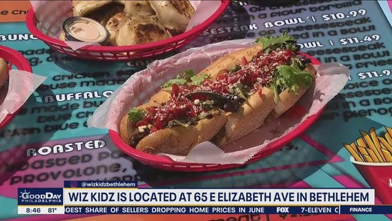 The Wiz Kidz: A retro aesthetic-inspired cheesesteak joint