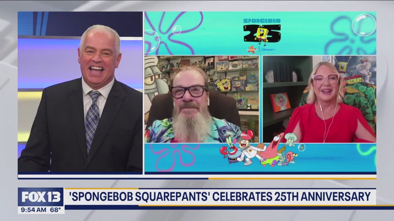 'Spongebob Squarepants' celebrates 25th anniversary