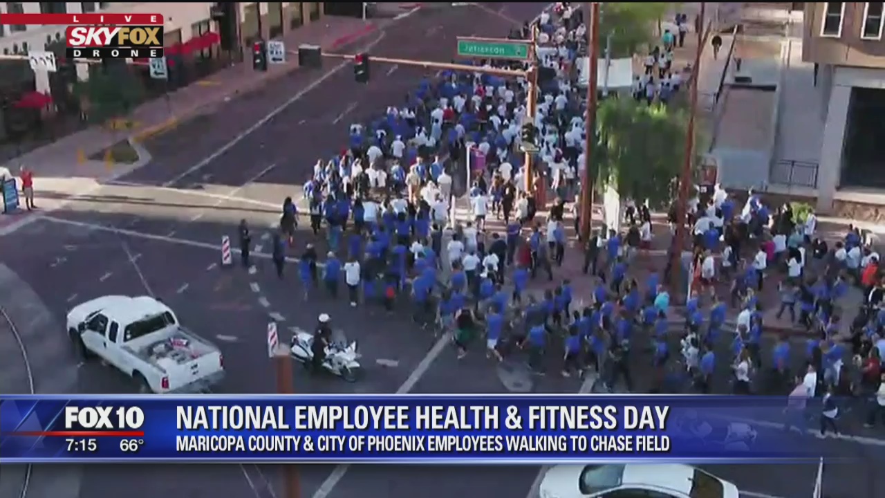 Health and fitness day for county and city employees