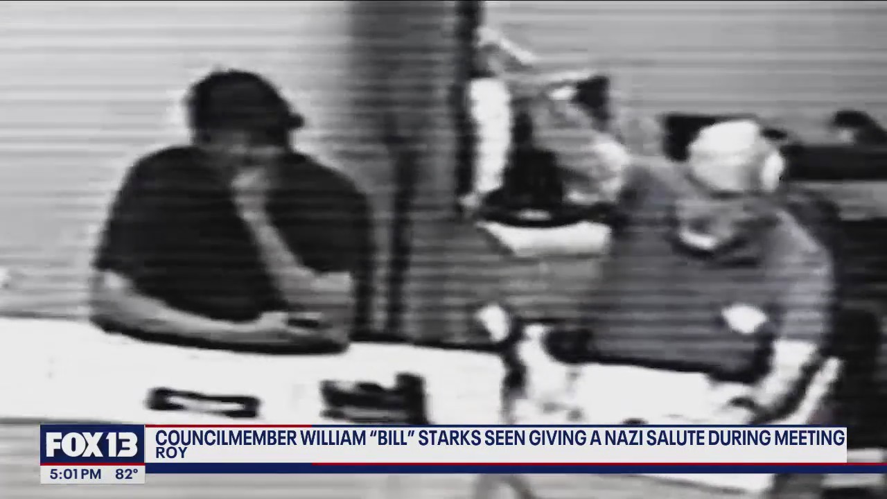WA councilmember criticized over giving Nazi salute during meeting