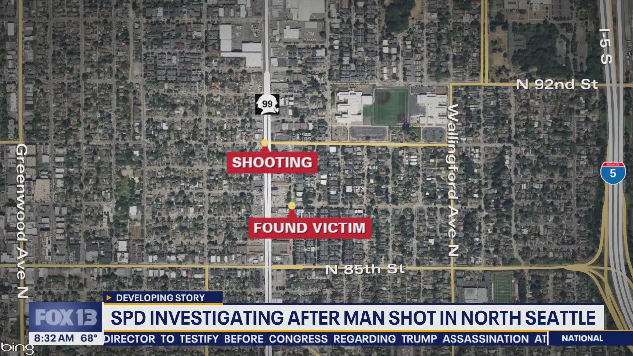 Seattle Police investigating after man shot in North Seattle | FOX 13 ...