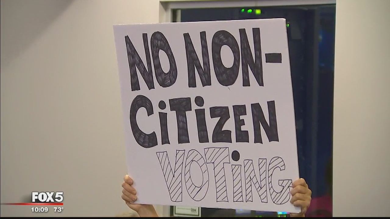 Non-US citizens in College Park will not be allowed to vote after all