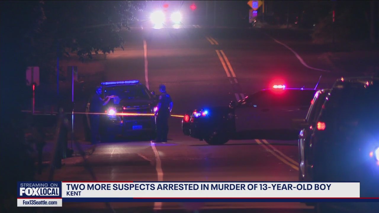 2 more arrested in murder of 13-year-old boy in Kent