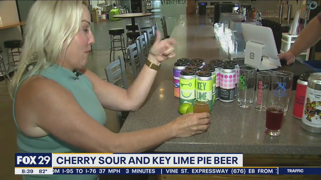 Bucks County Ale Trail: Cherry Sour and Key Lime Pie Beer at Second Sin Brewing