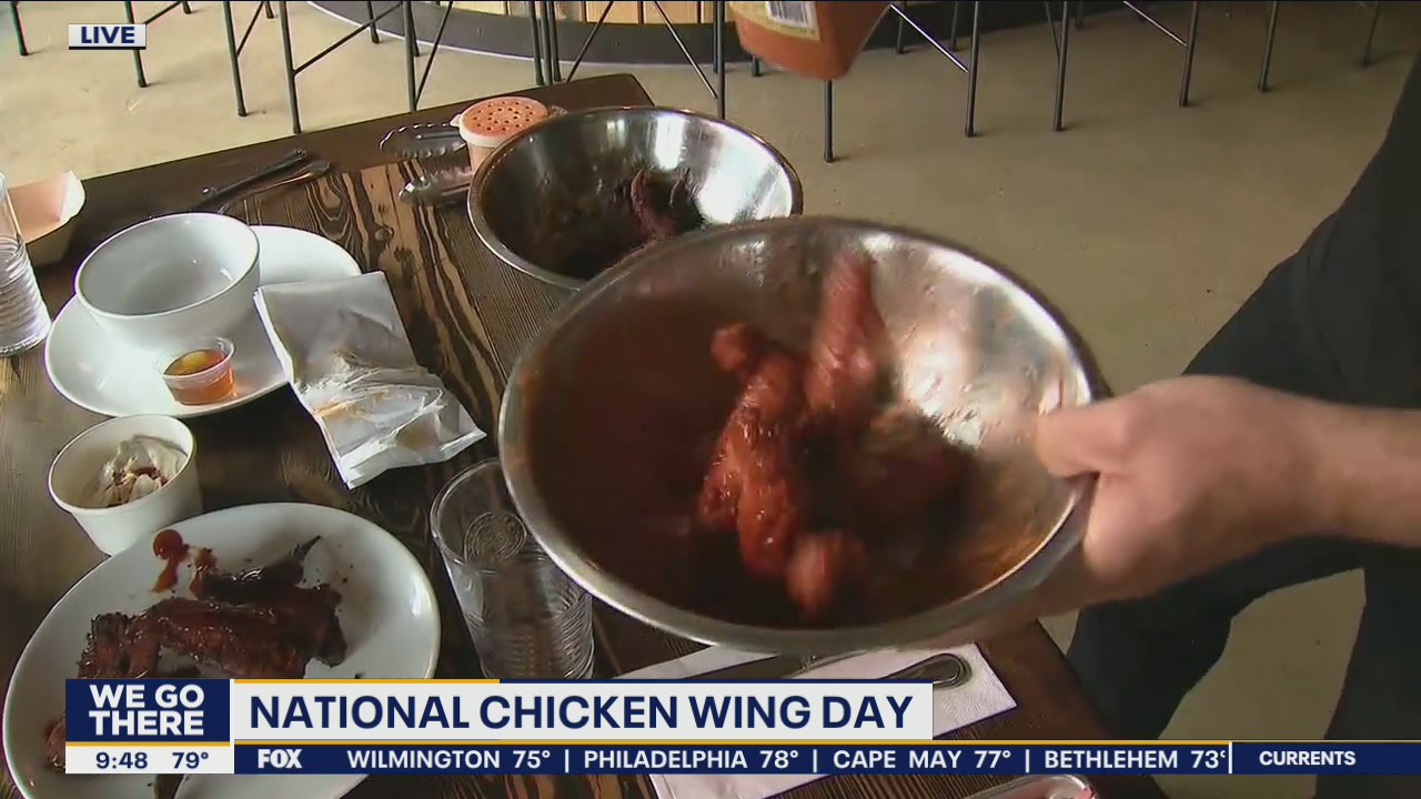 National Chicken Wing Day: Chef Chad Rosenthal whips up smoked wings