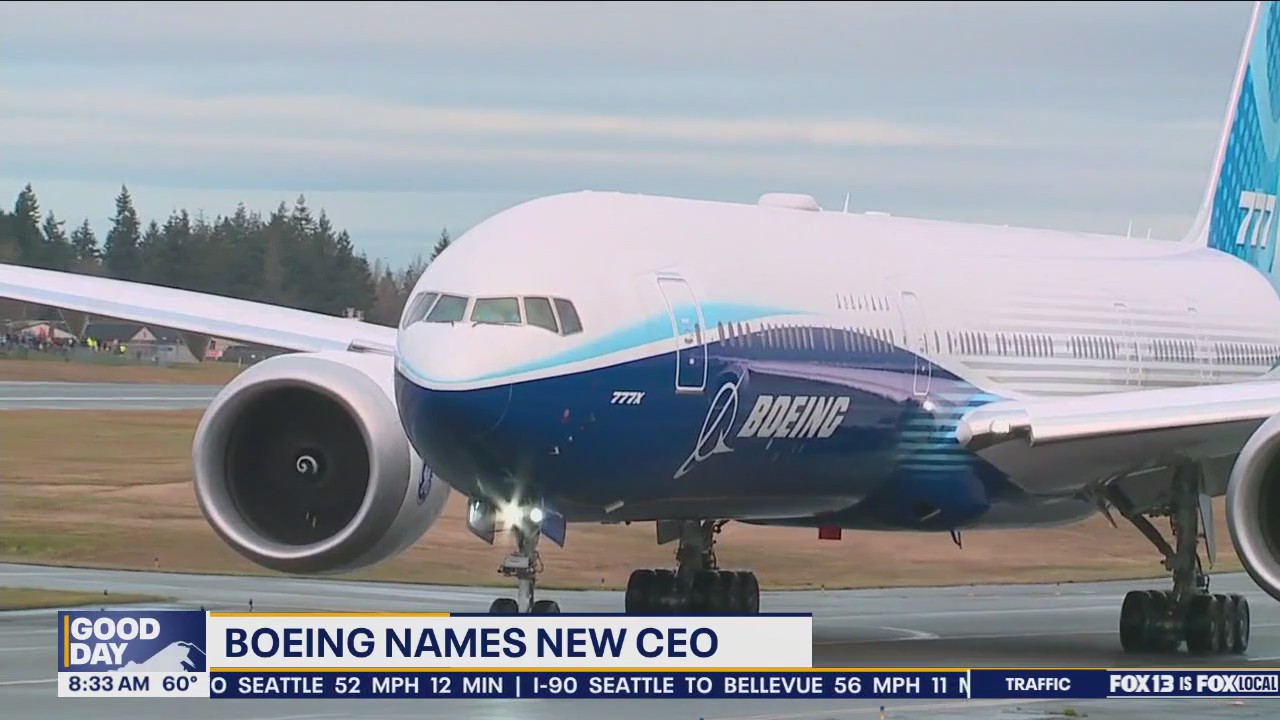 Boeing names new CEO