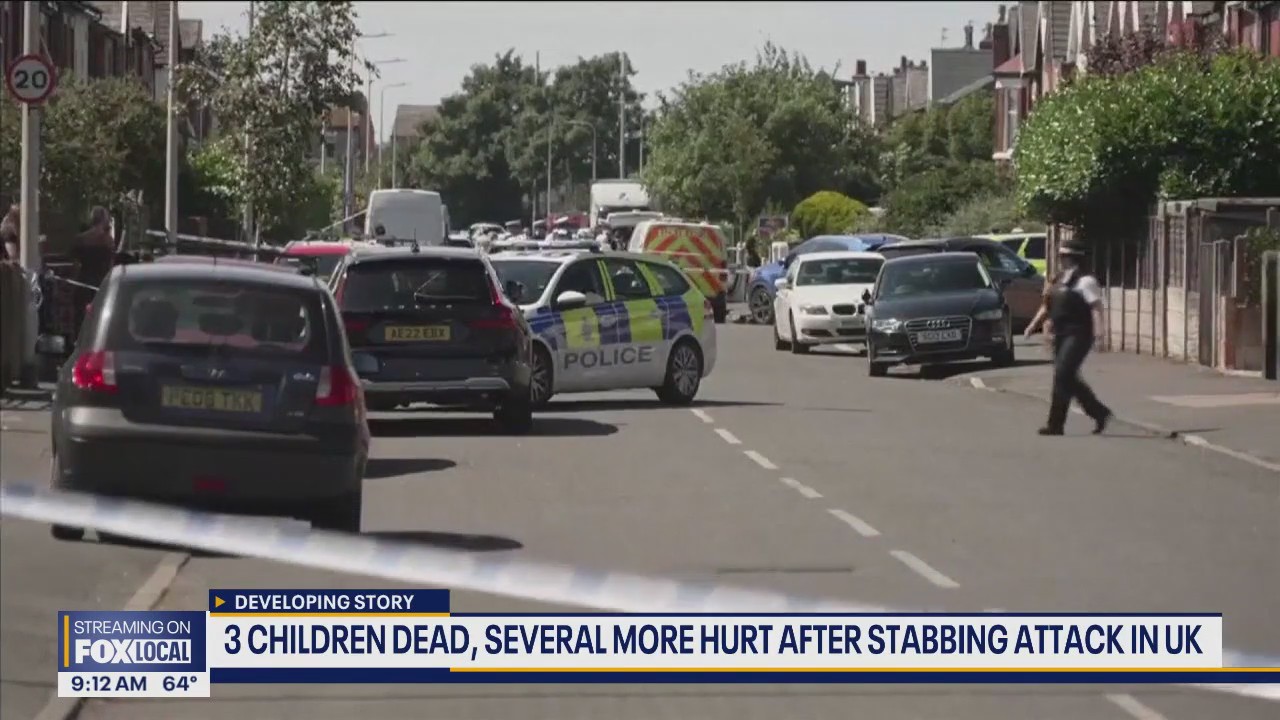 3 children dead, several more hurt after UK stabbing attack