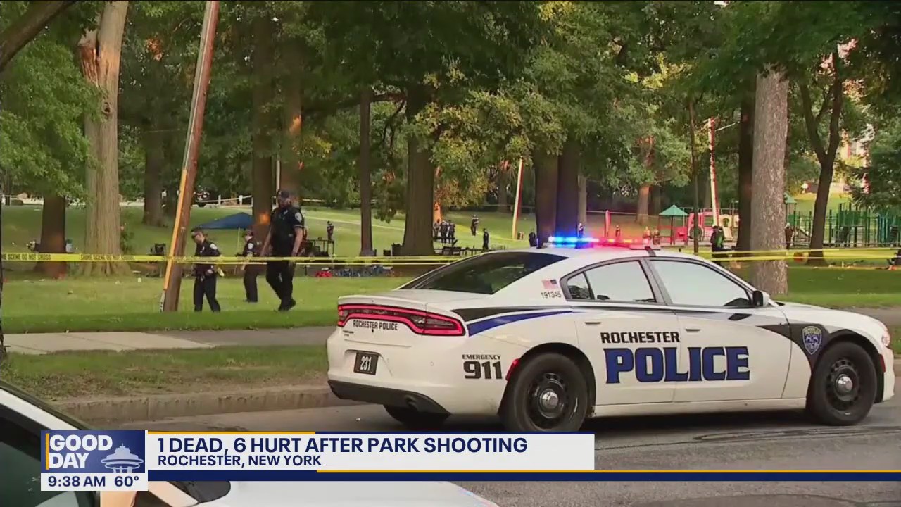 1 dead, 6 hurt after park shooting in New York