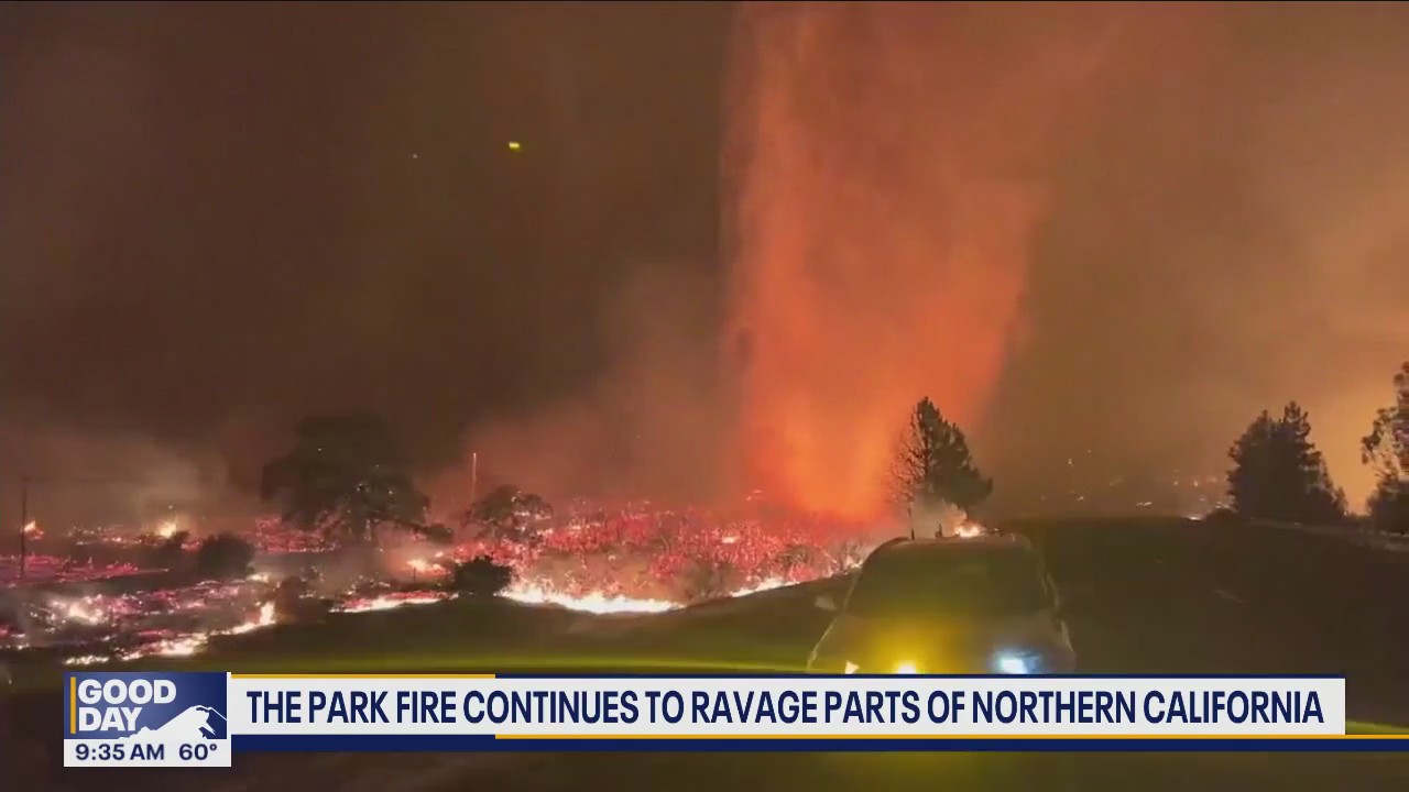 Park Fire continues to ravage parts of Northern California