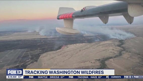 Tracking Washington wildfires